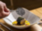Assiette poisson gastronomie
