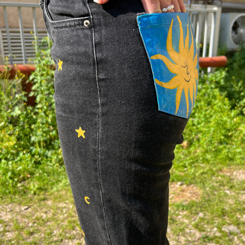 Celestial Pocket Jeans | Sew Cute