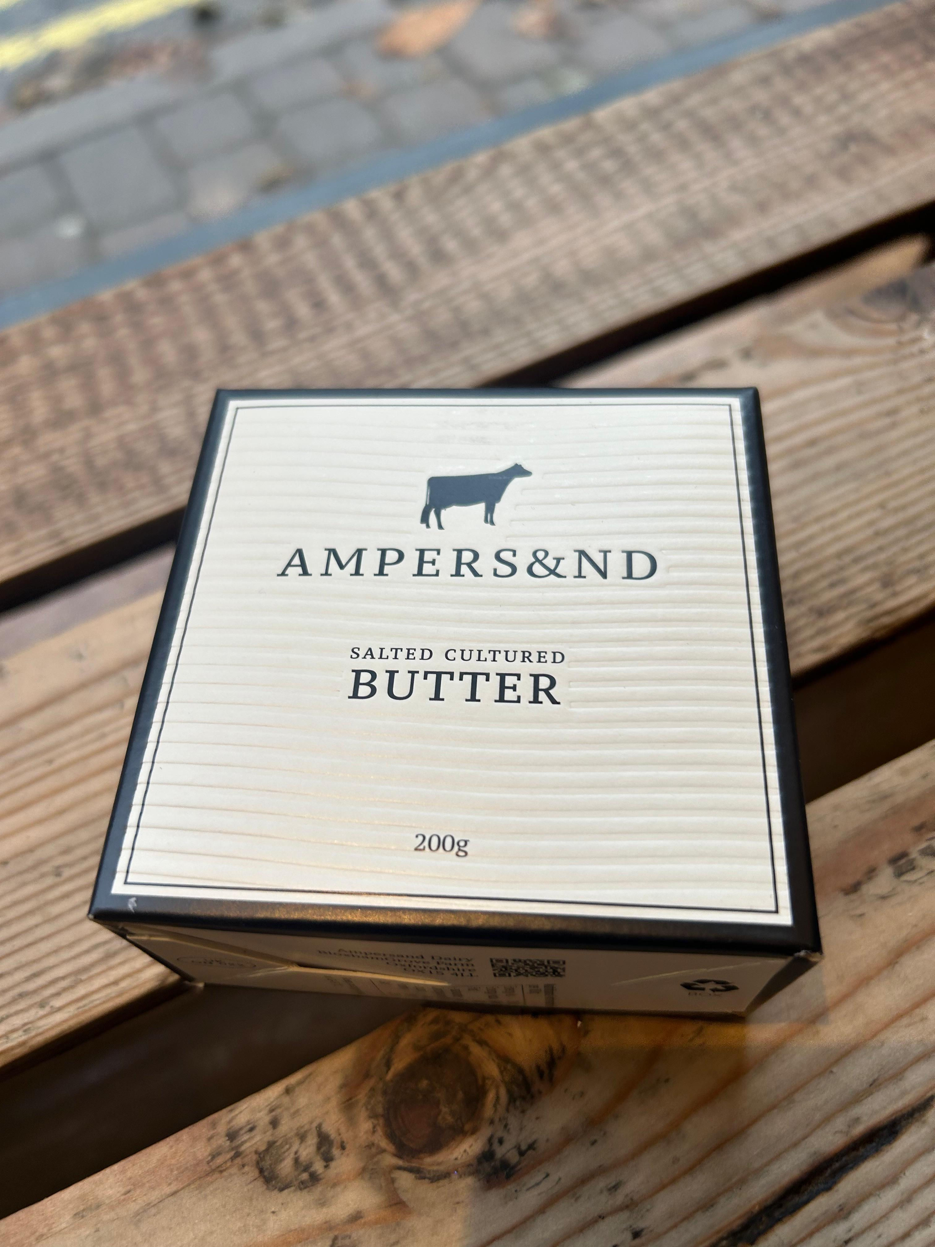 Ampersand cultured butter