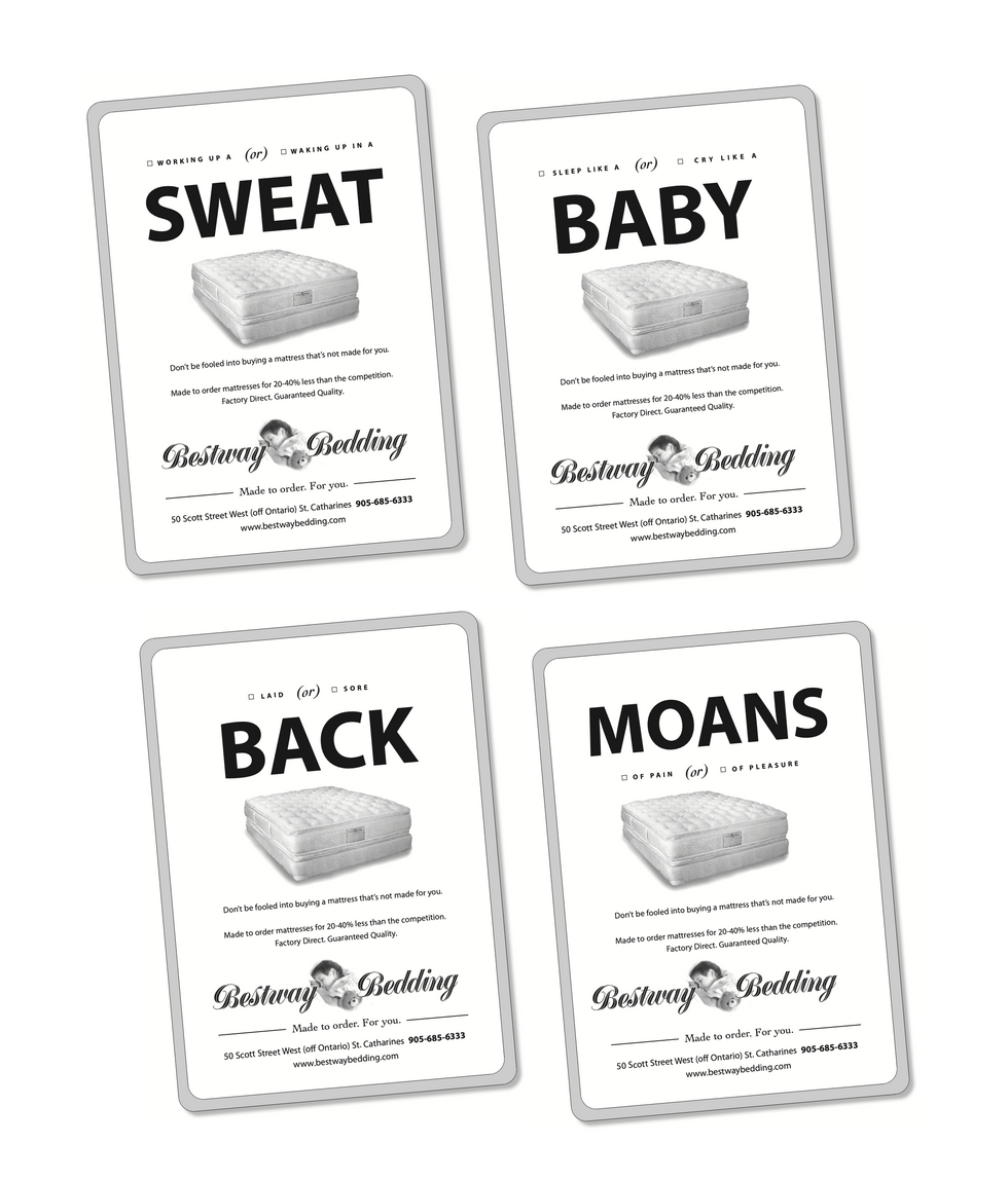 Bestway Bedding Ad Campaign