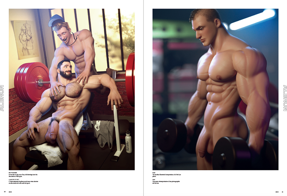 Thumbnail: The Art of Albron - Standard cover