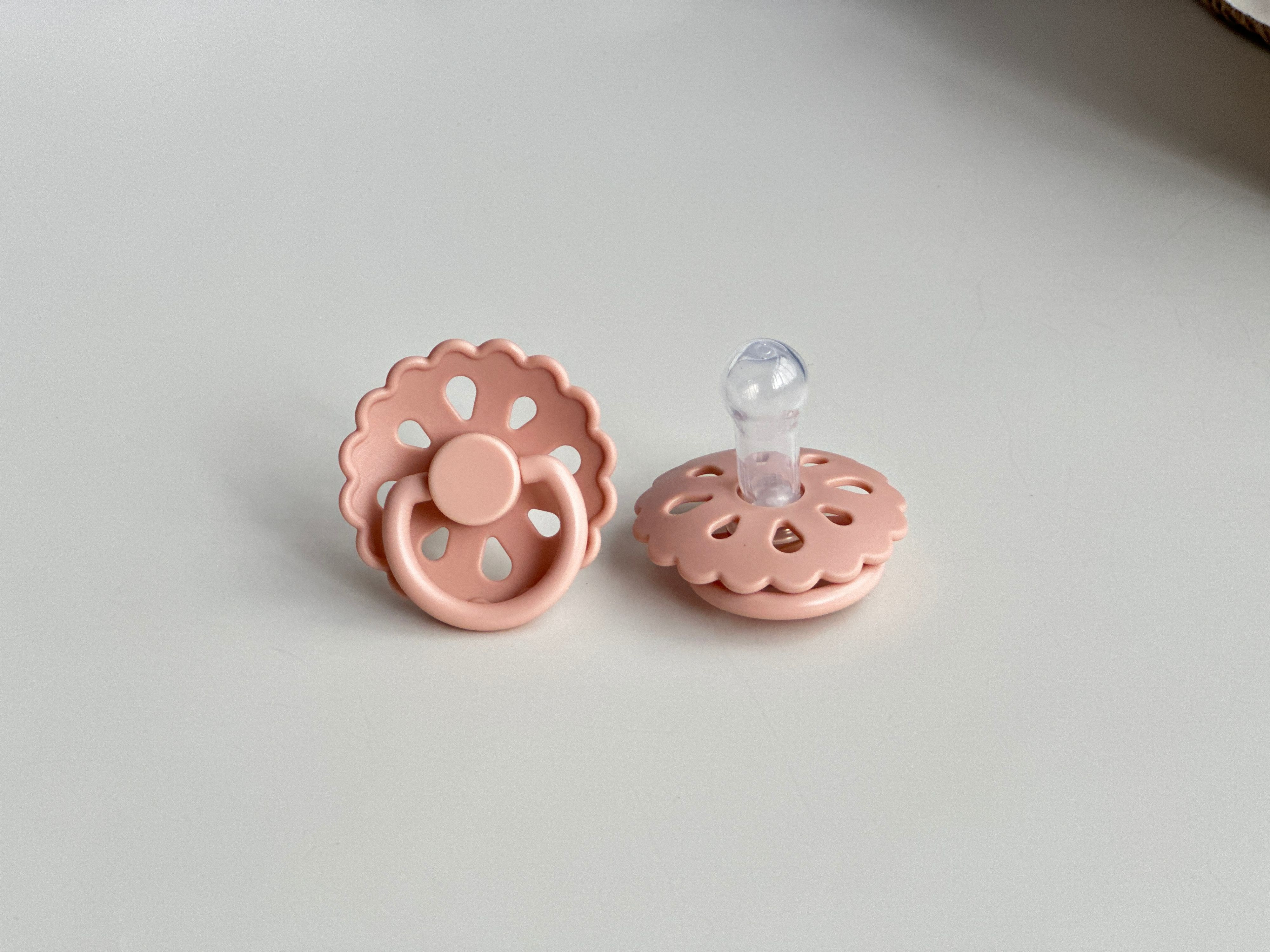 Tétine Rose (Lot de 2)