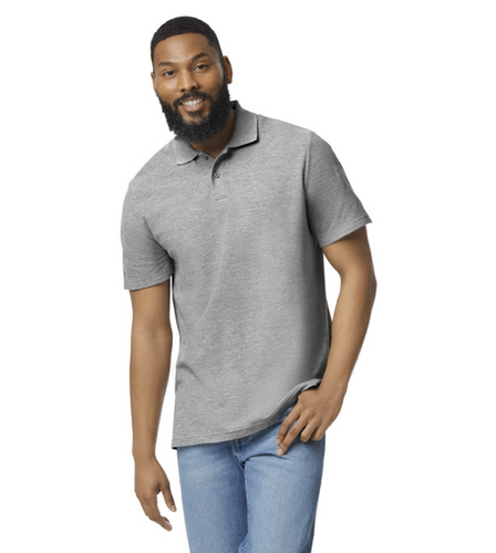 Unisex Pique Polo Shirt | Gildan 64800 | Alopex Blu