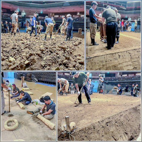 Les préparatifs pour le tournoi ont commencé mardi !