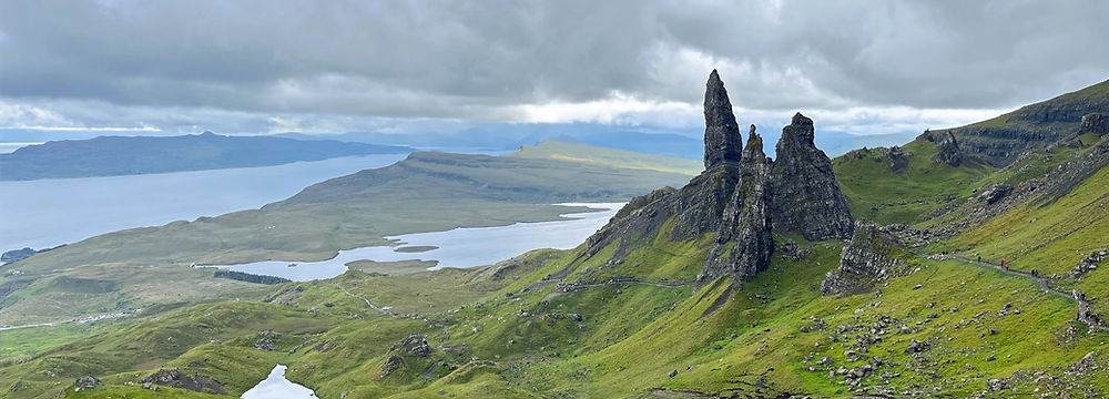 Reaching the Old Man of Storr viewpoint — an achievement of a lifetime