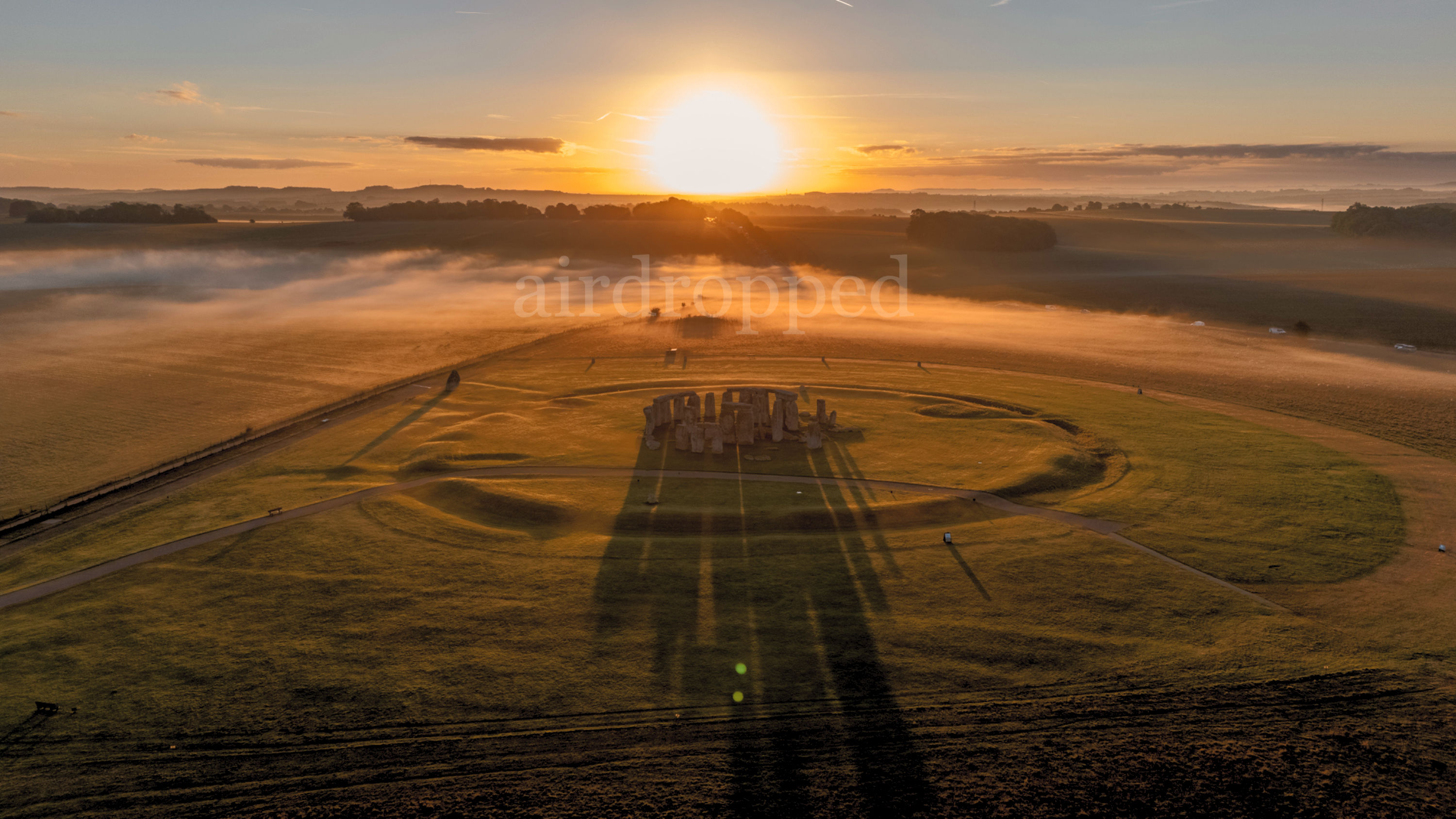 Stonehenge Sunrise - Big sun