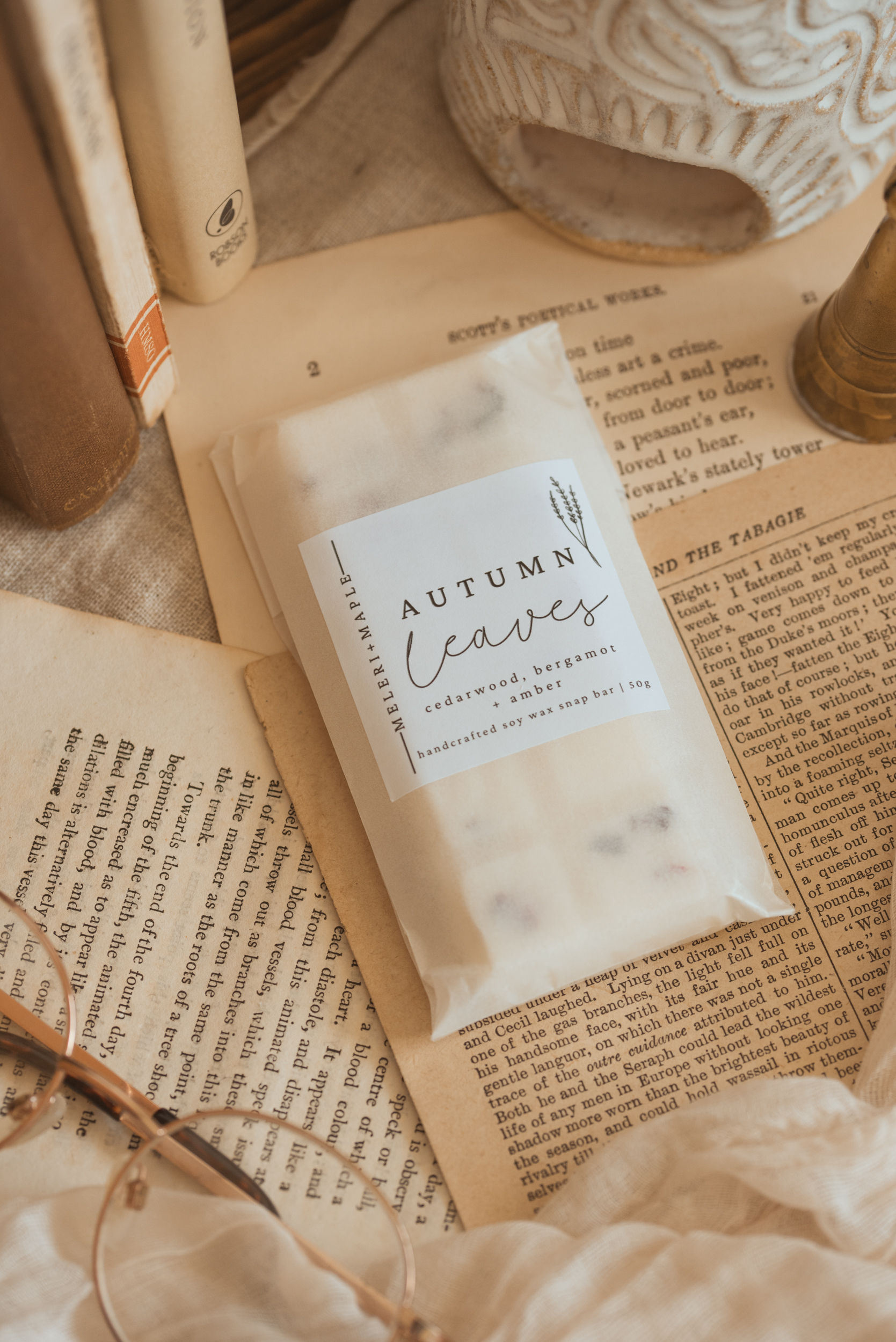 Autumn Leaves Snap Bar
