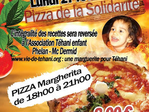 Pizza de la solidarité au Cannet des Maures