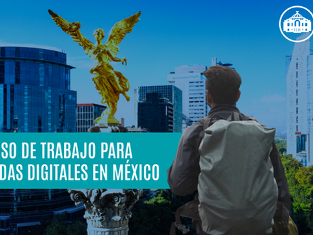Permiso de trabajo para nómadas digitales en México