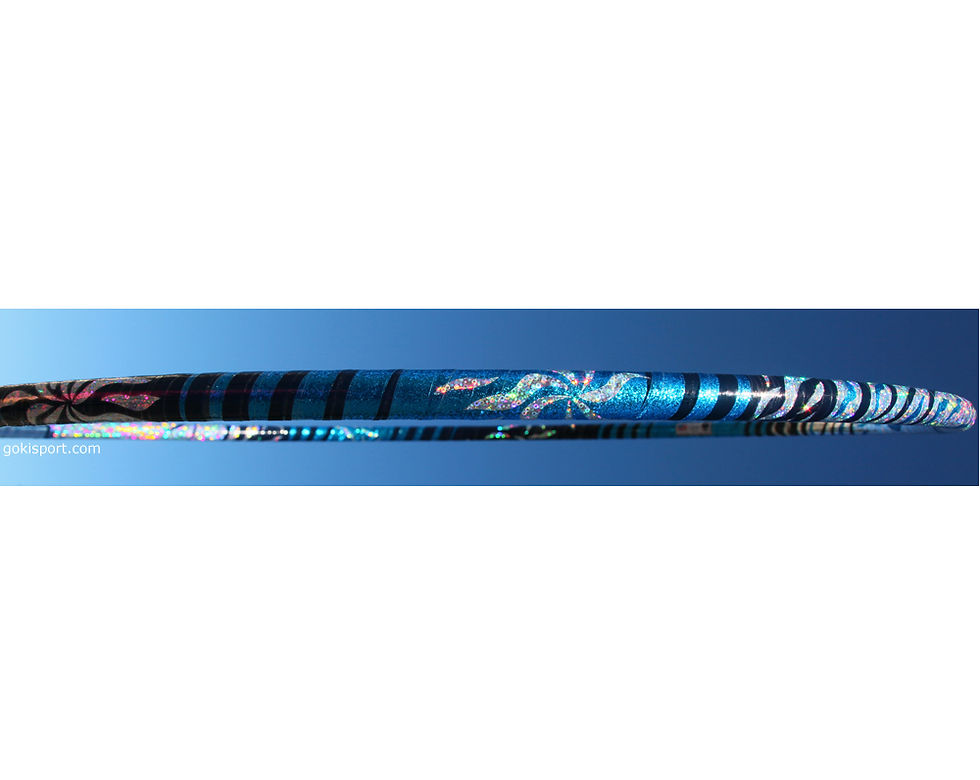 Thumbnail: GOKISPORT RG HOOP DESIGN, Crystal Iris, Style: GS324