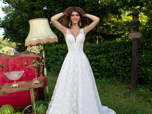 The eye-catching wedding dress Euphoria