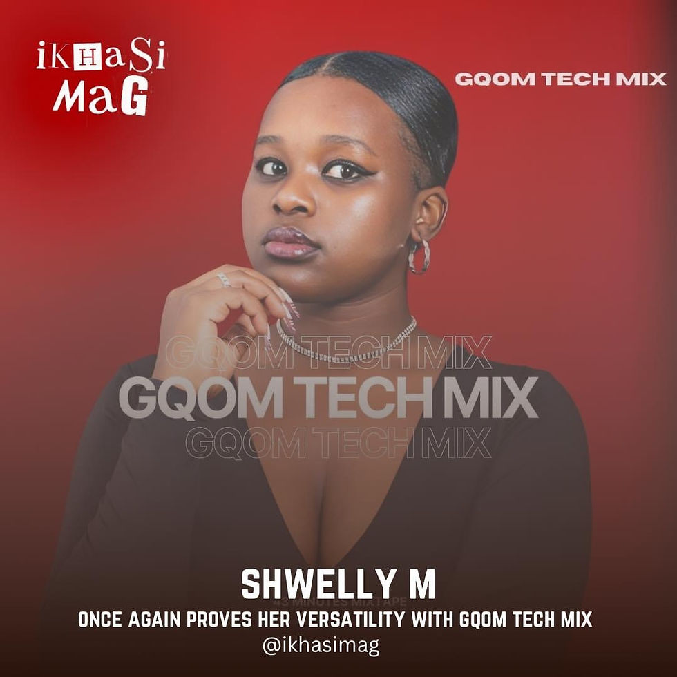 Shwelly M Showcases Versatility with New Gqom Tech Mixtape Release