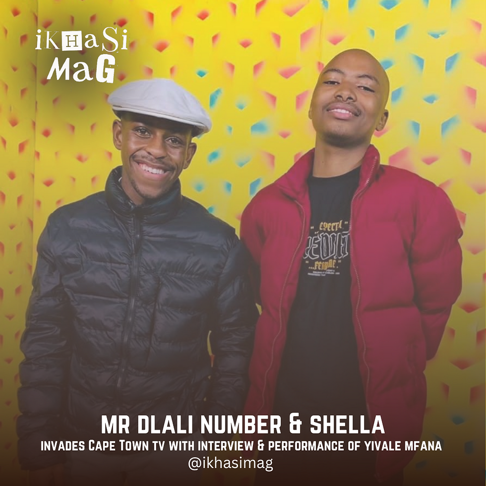 Mr Dlali Number & Shella Weh Mngani Take Cape Town TV by Storm