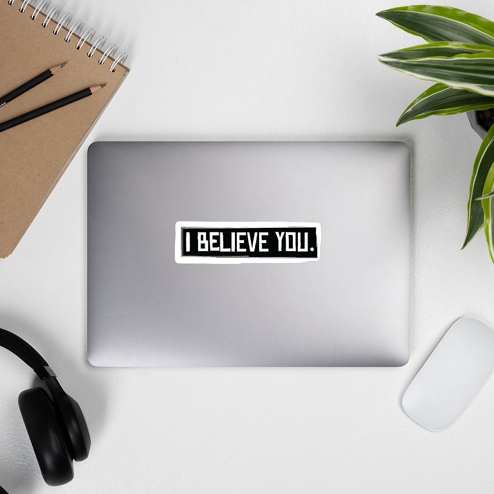 الصورة المصغرة: I BELIEVE YOU STICKER BLOCK