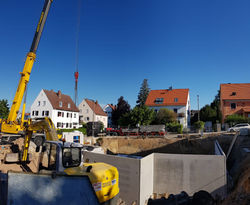 Doppelwandmontage