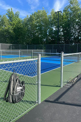 New pickleball courts