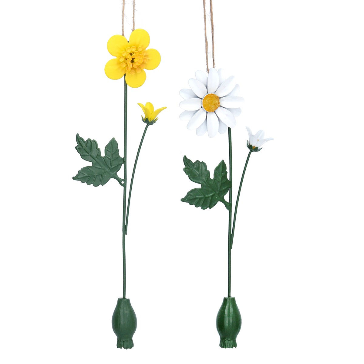Tin Spring Flowers