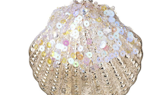 Sequinned Clamshell