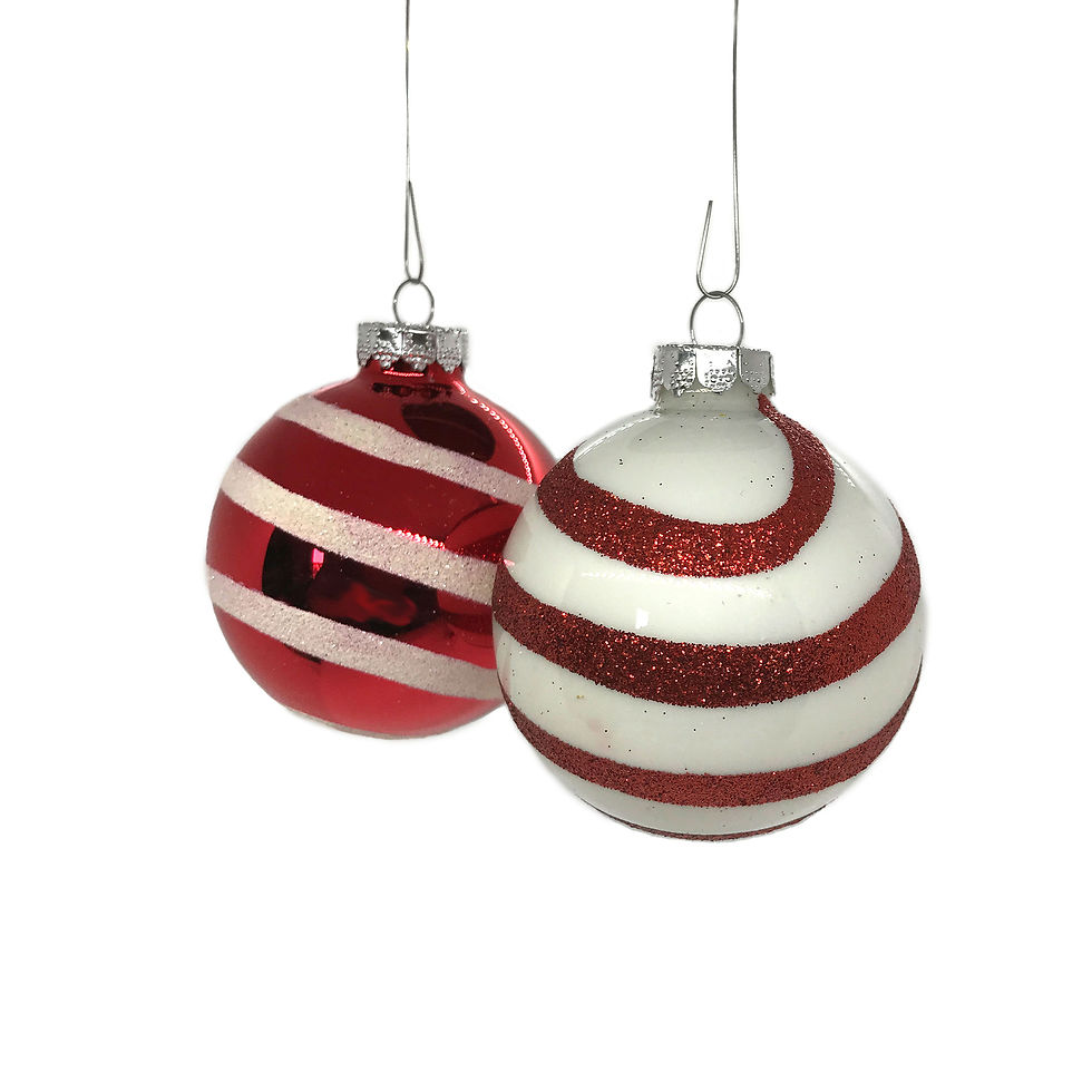 Bloomies Fat Stripe Bauble