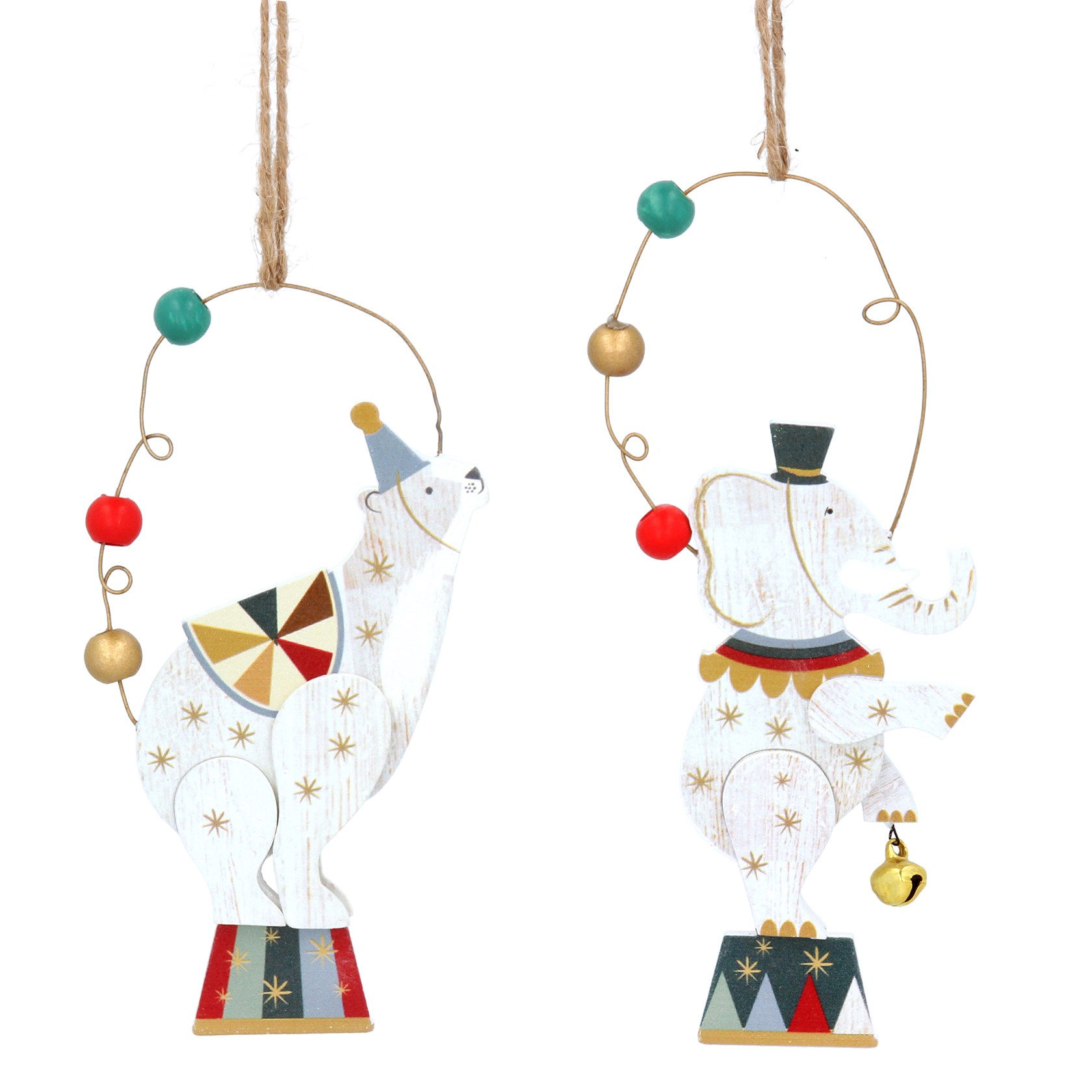 Circus Elephant or Bear on a Drum