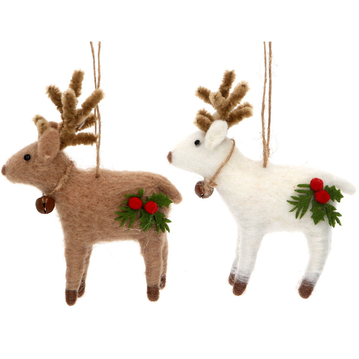 Reindeer with Holly