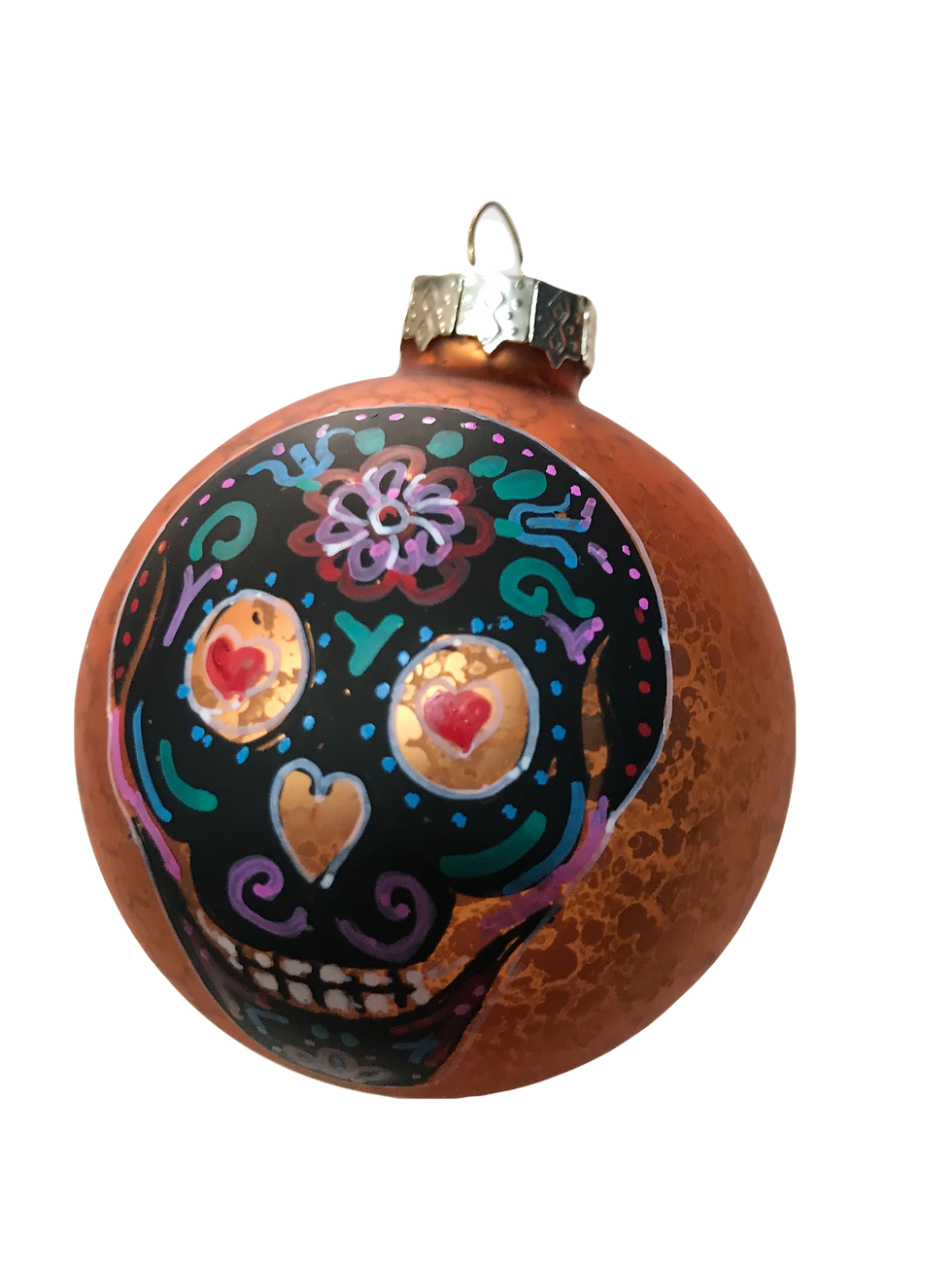 Halloween Sphere Sugar Skull