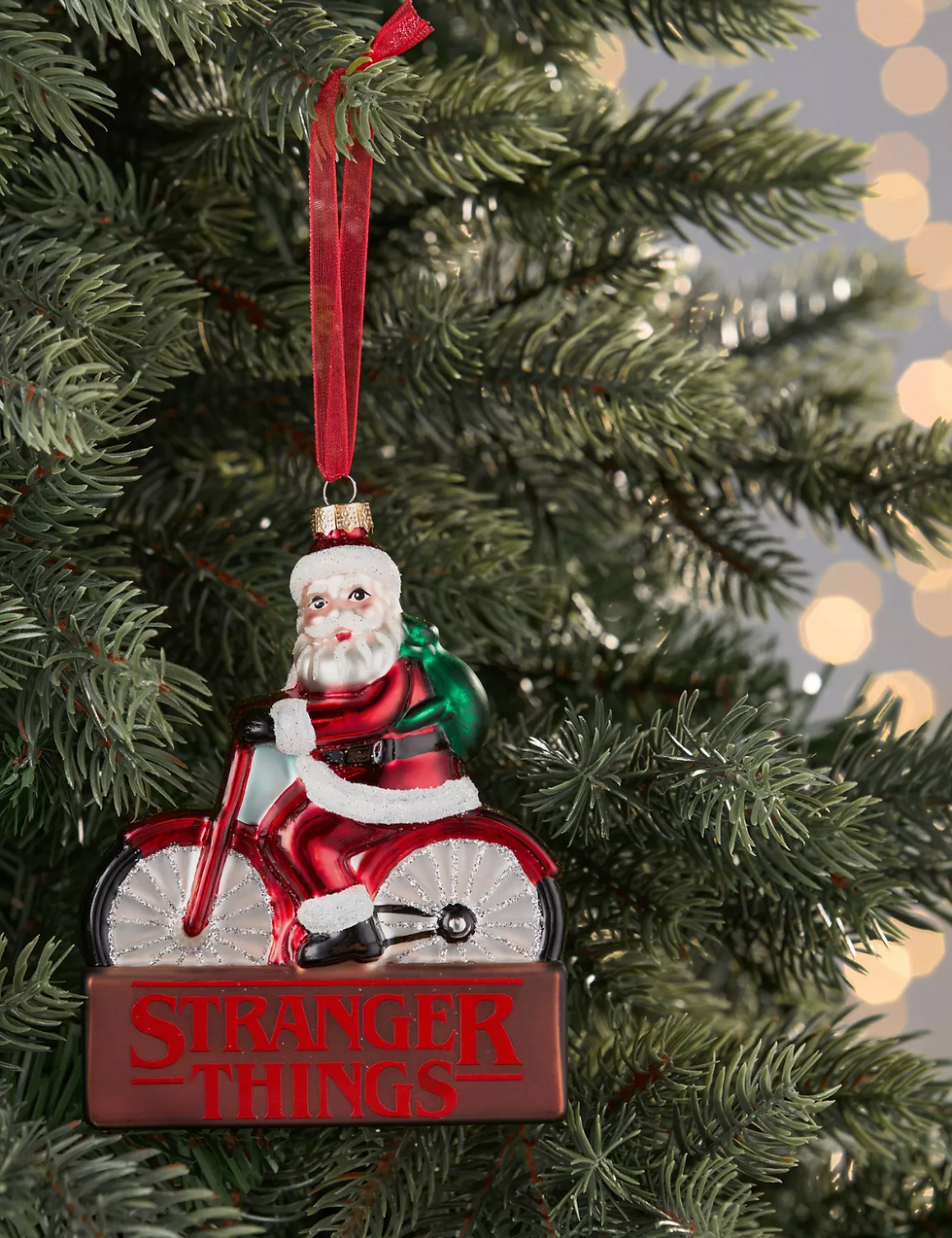 Thumbnail: Stranger Things Santa on Bike