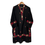 Thumbnail: Black Kashmiri Embroidered Pashmina Kurta