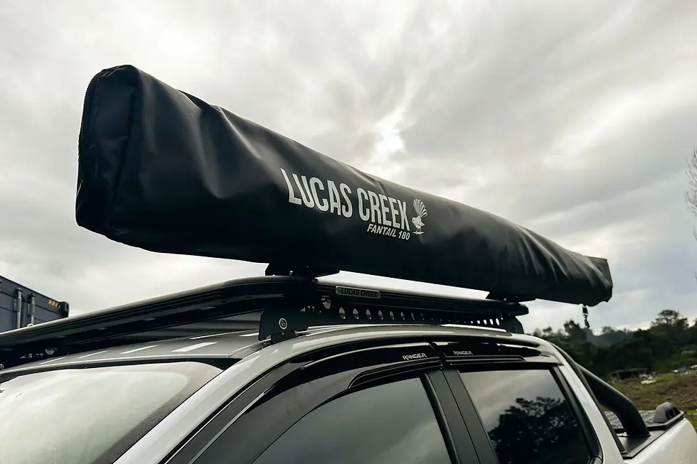 Thumbnail: Lucas Creek 180 fantail awning