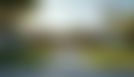 A mid-century modern home with floor to ceiling glazing