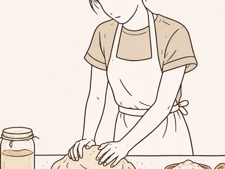 La pasta madre dopo il mantenimento