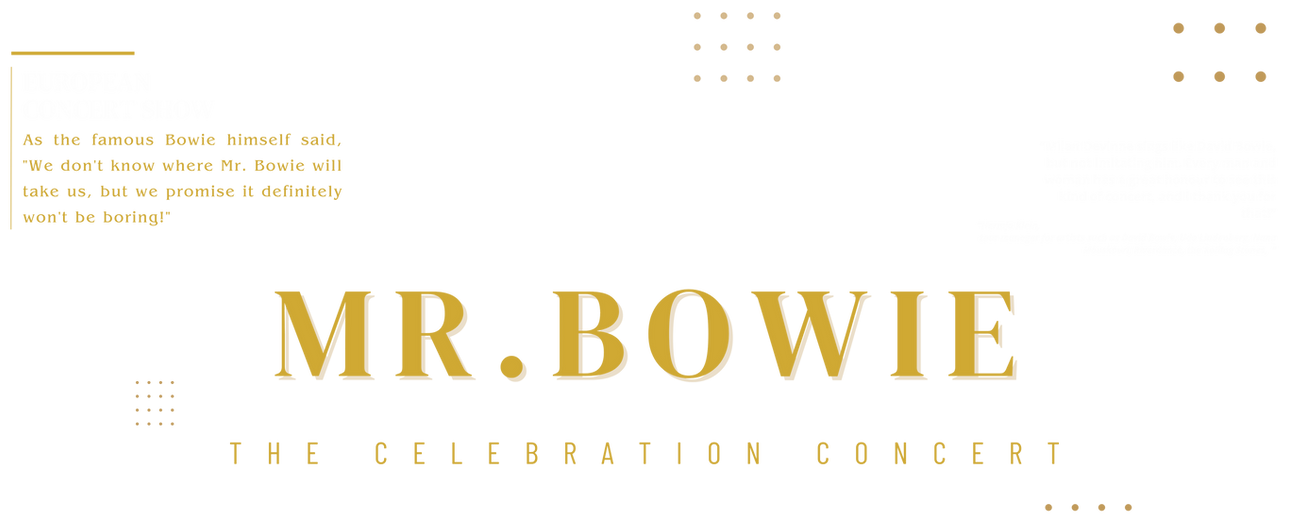 “Milan Devinne sings like David Bowie, but not imitating him. Every man and woman has a gr