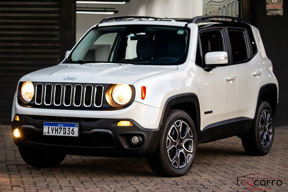 Renegade longitude 2.0 Turbo Diesel 4x4  Ano: 2018