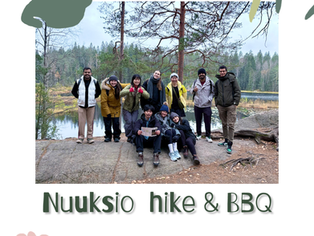 2025 OSA 🍂Nuuksio hiking and BBQ day🍢