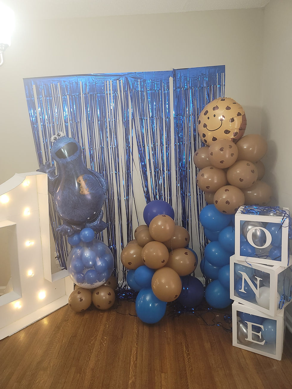 Cookie Monster Backdrop
