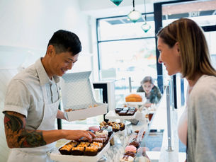 Customer service in a bakery