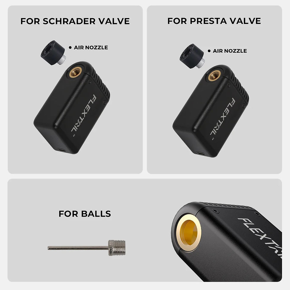 Thumbnail: FLEXTAIL پمپ باد دوچرخه