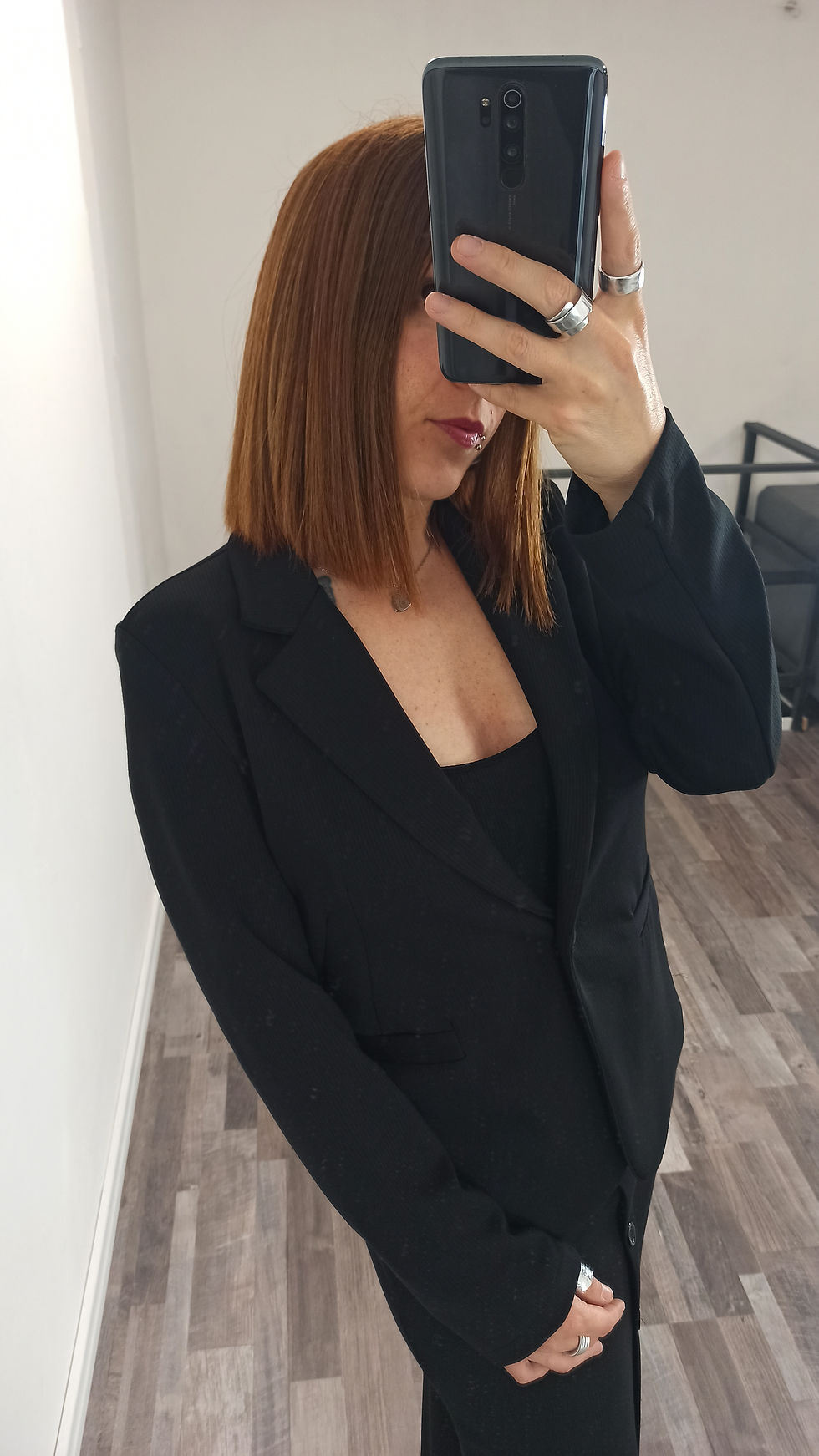 Miniatura: Tailleur costine Nero