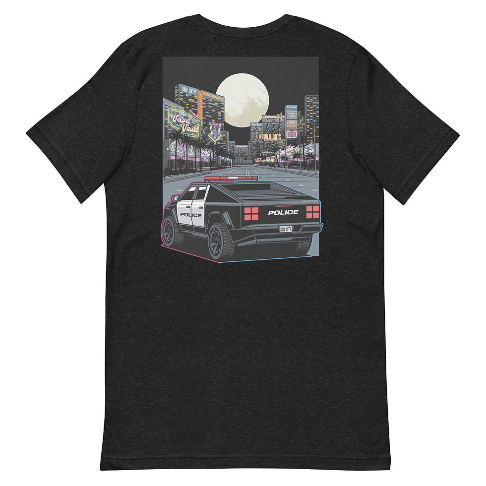Thumbnail: Sin City Homicide Unisex t-shirt