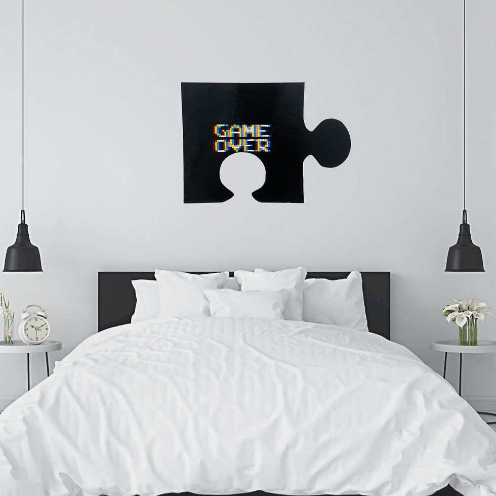 PUZZLE XXL GAME OVER PIXEL