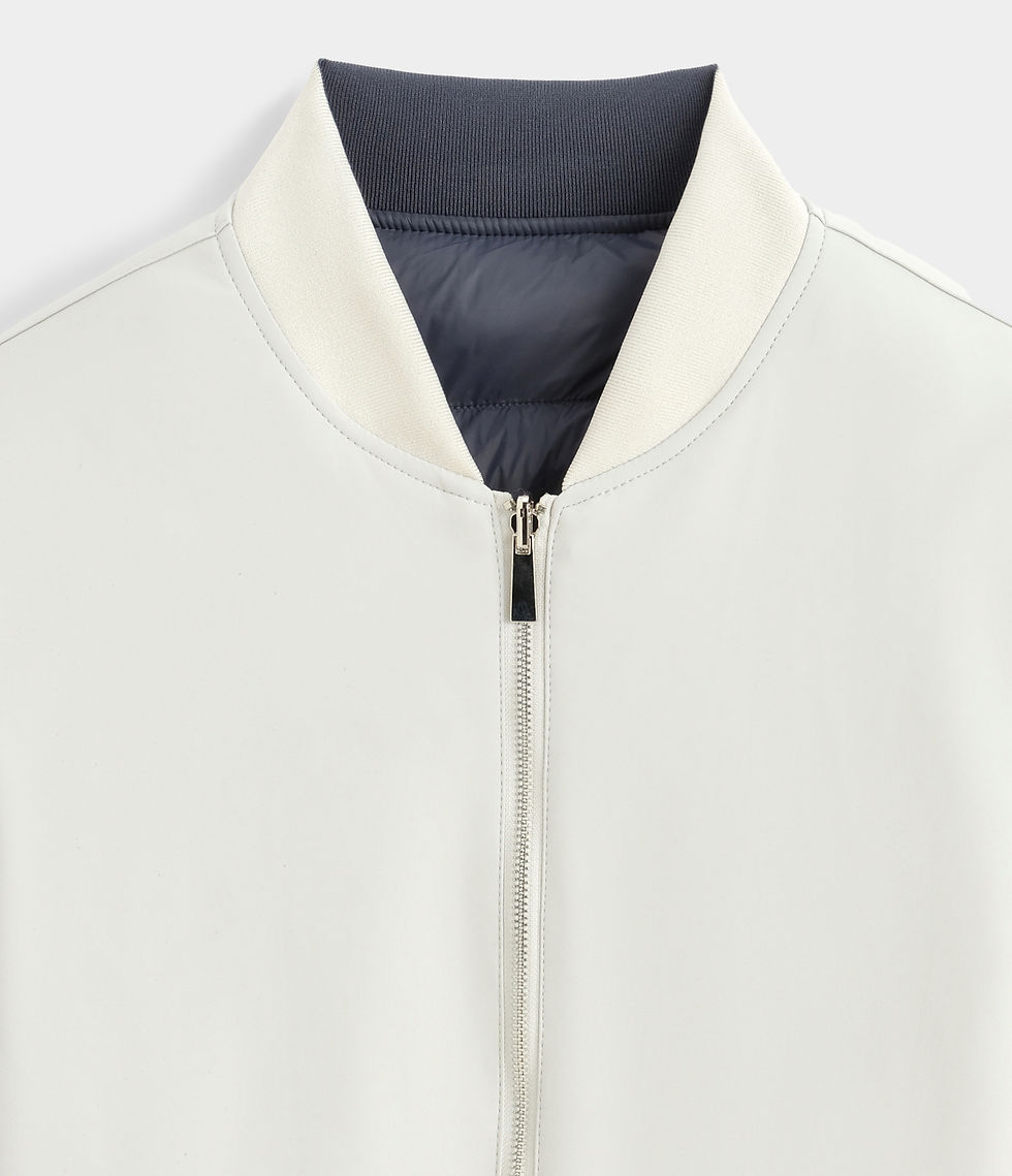 Miniature : VESTE ZIPPEE REVERSIBLE MANCHES LONGUES