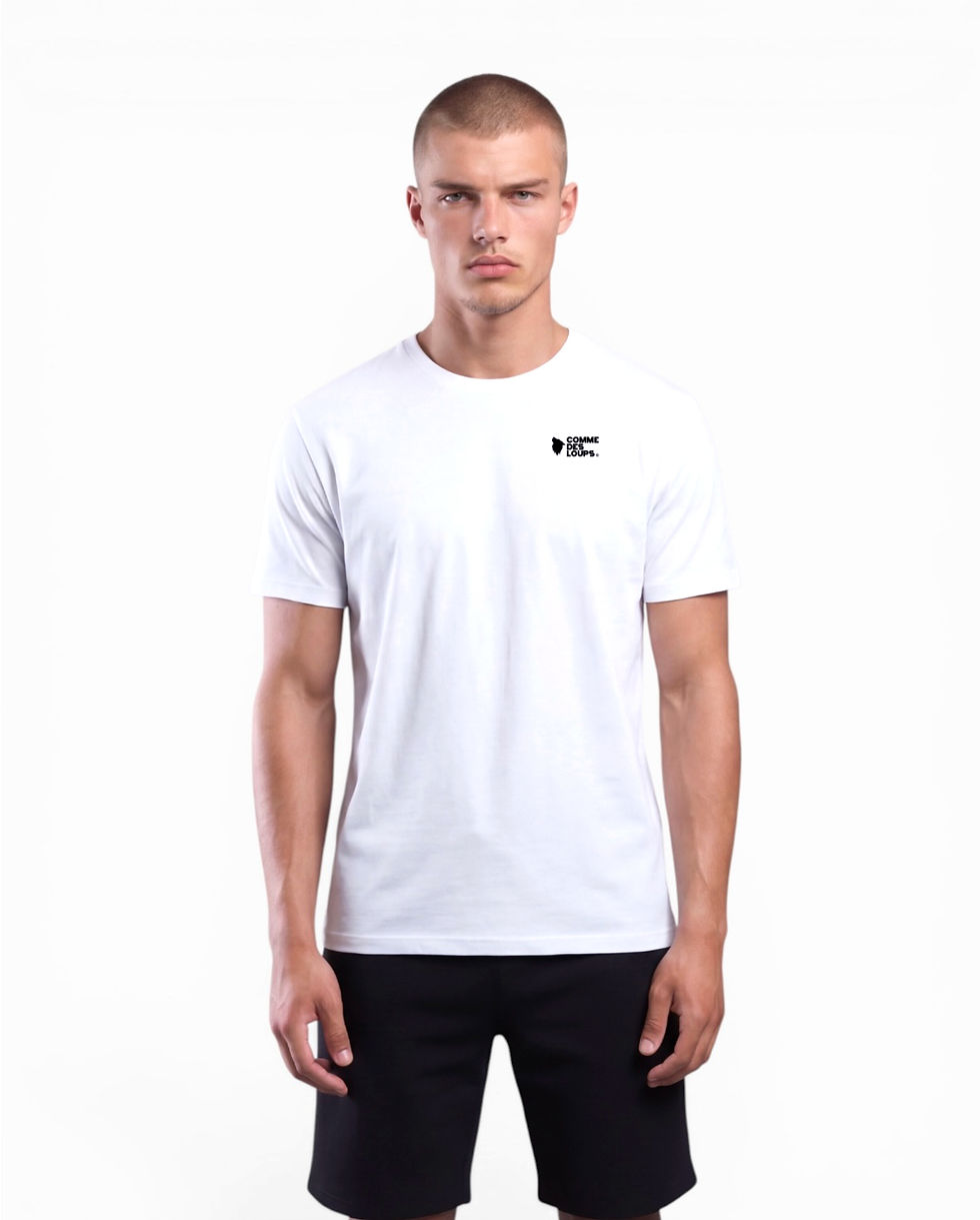 Miniature : T-SHIRT COMME DES LOUPS PIC BLANC 