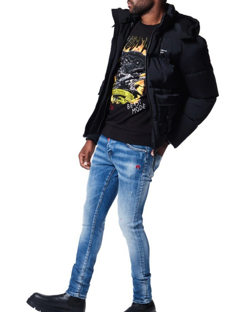 Miniature : JEANS SKINNY MY BRAND RED BLUE