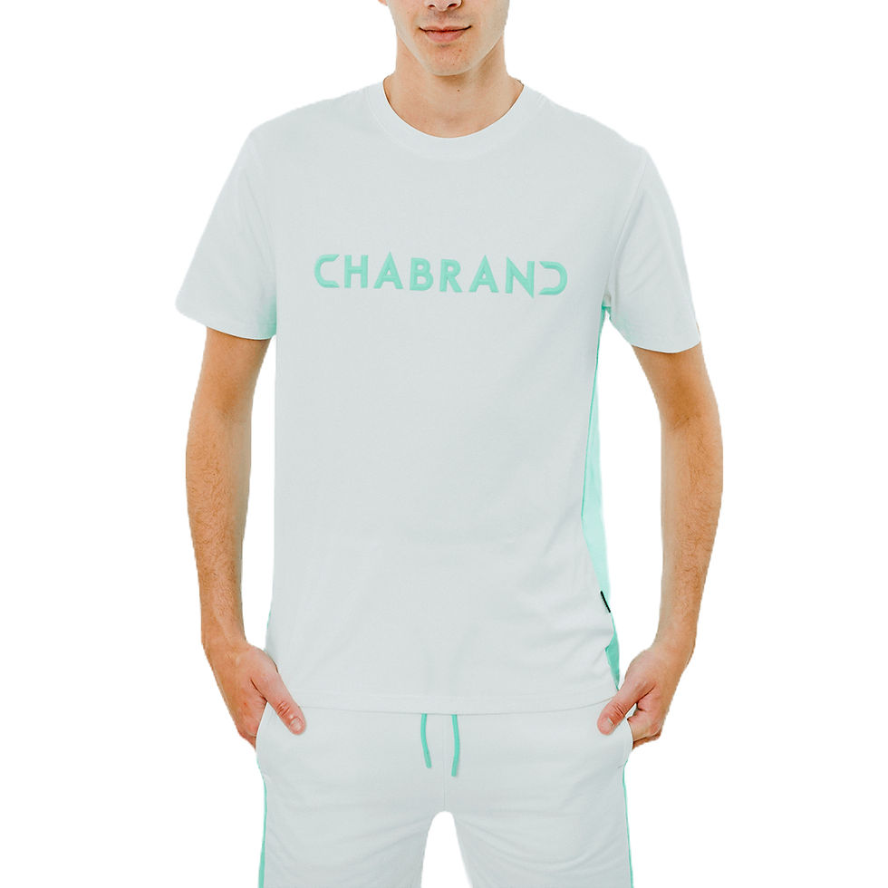 Miniature : ENSEMBLE SHORT & TSHIRT BICOLORE CHABRAND