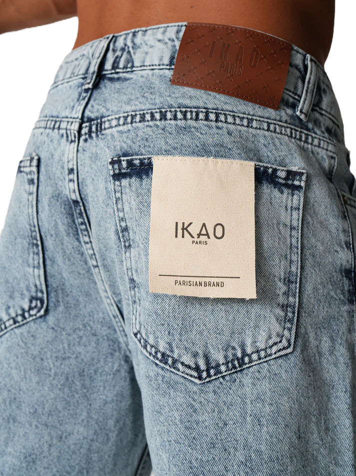 Miniature : JEANS FLARE ETOILE IKAO BLEU
