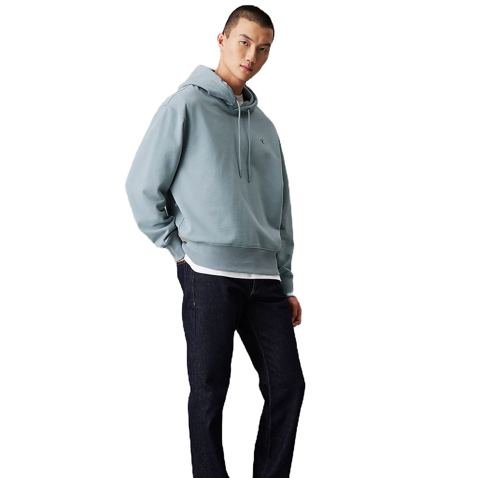 Miniature : SWEAT-SHIRT CALVIN KLEIN EN COTON BLEU
