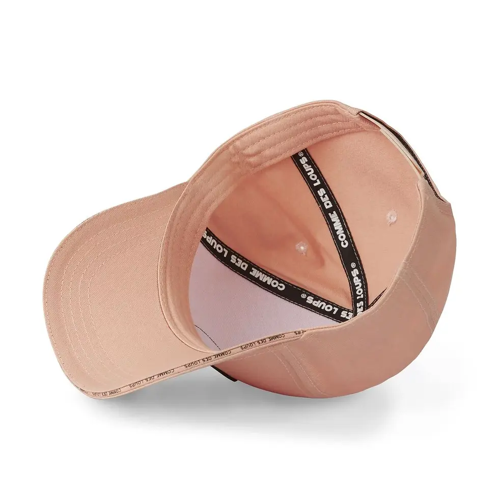 Thumbnail: CASQUETTE COMME DES LOUPS AVEC BADGE RUBBER BEIGE
