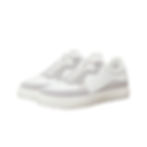 Miniature : BASKET CALVIN KLEIN CUIR BLANC