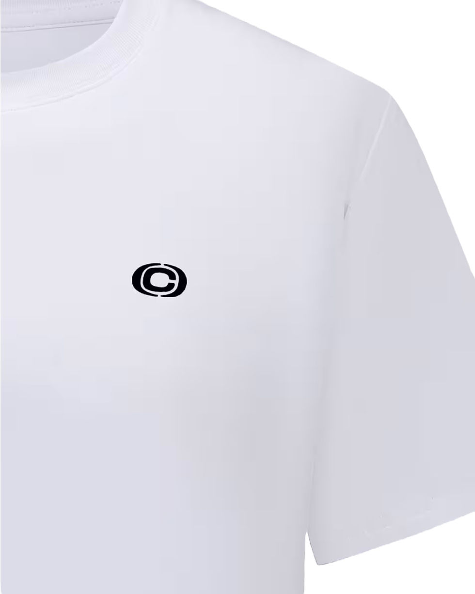 Thumbnail: T-SHIRT CHABRAND VERTICAL BLANC NOIR