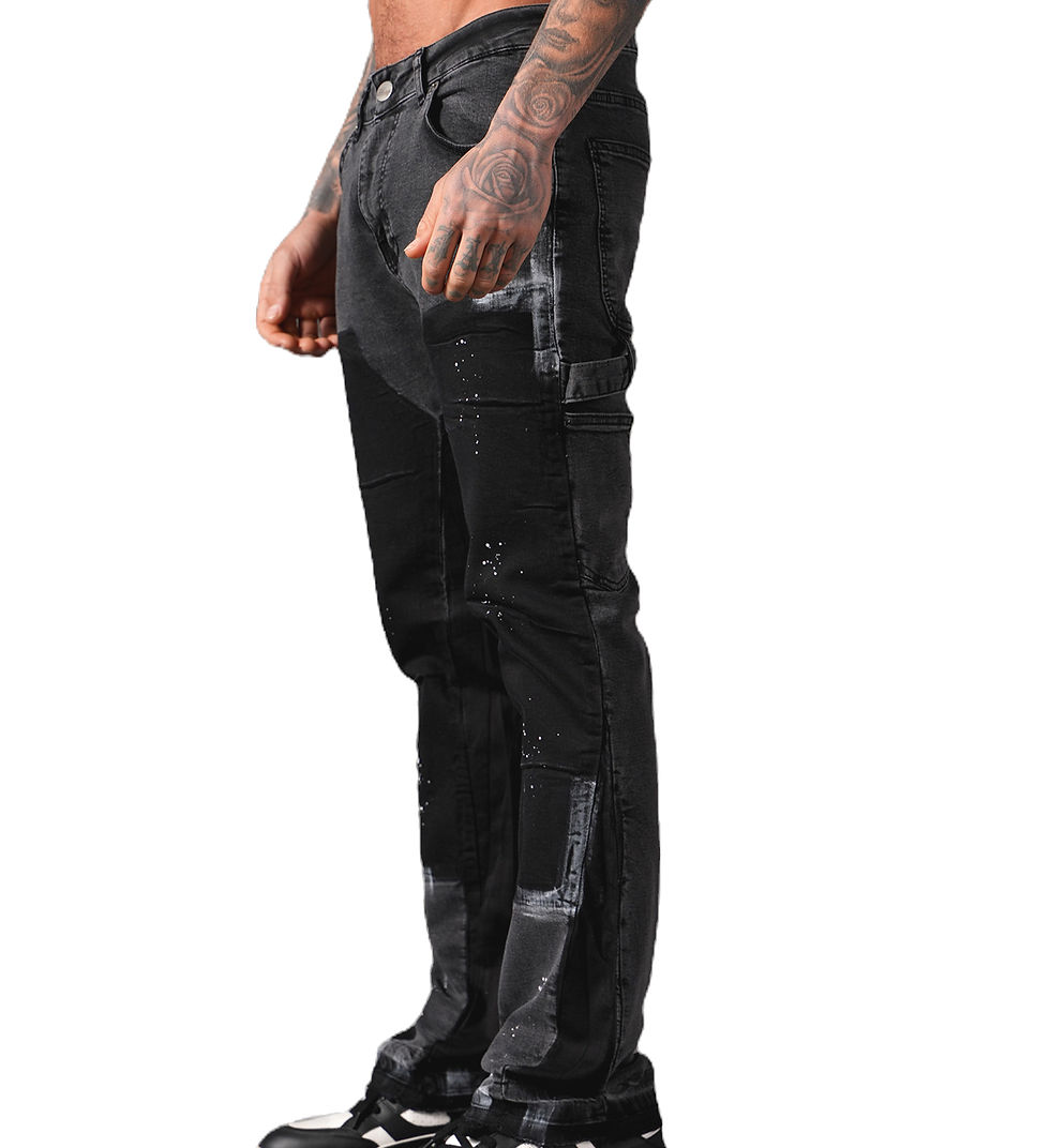 JEANS FLARE CARPENTER IKAO NOIR